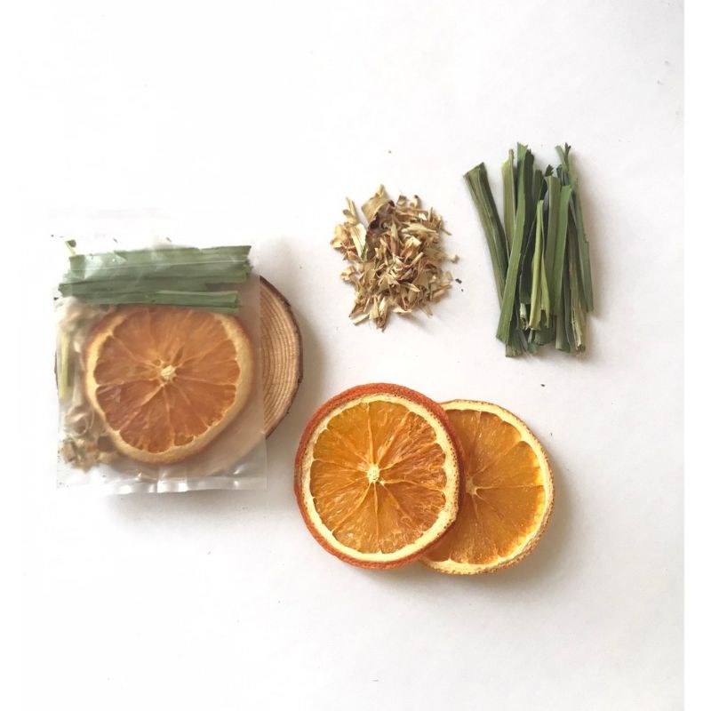 Trà cam sả detox 1 gói Tinh Hoa Trà Thảo Mộc Món Quà Từ Thiên Nhiên