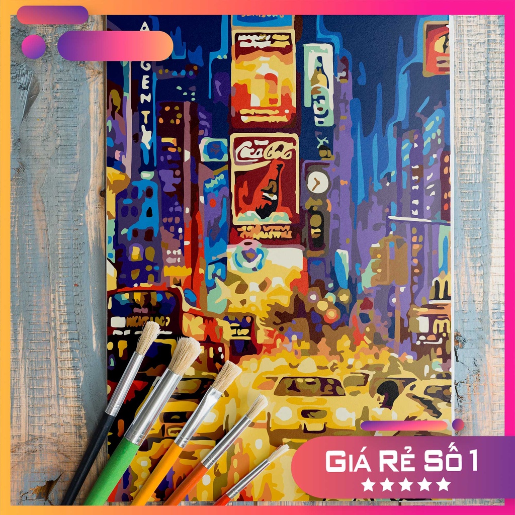 Tranh tô màu số hóa - TRANH PHONG CẢNH (mẫu số P1022)