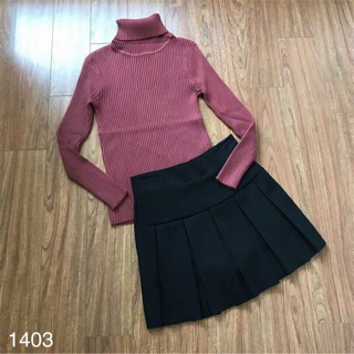 Áo len cổ lọ vnxk