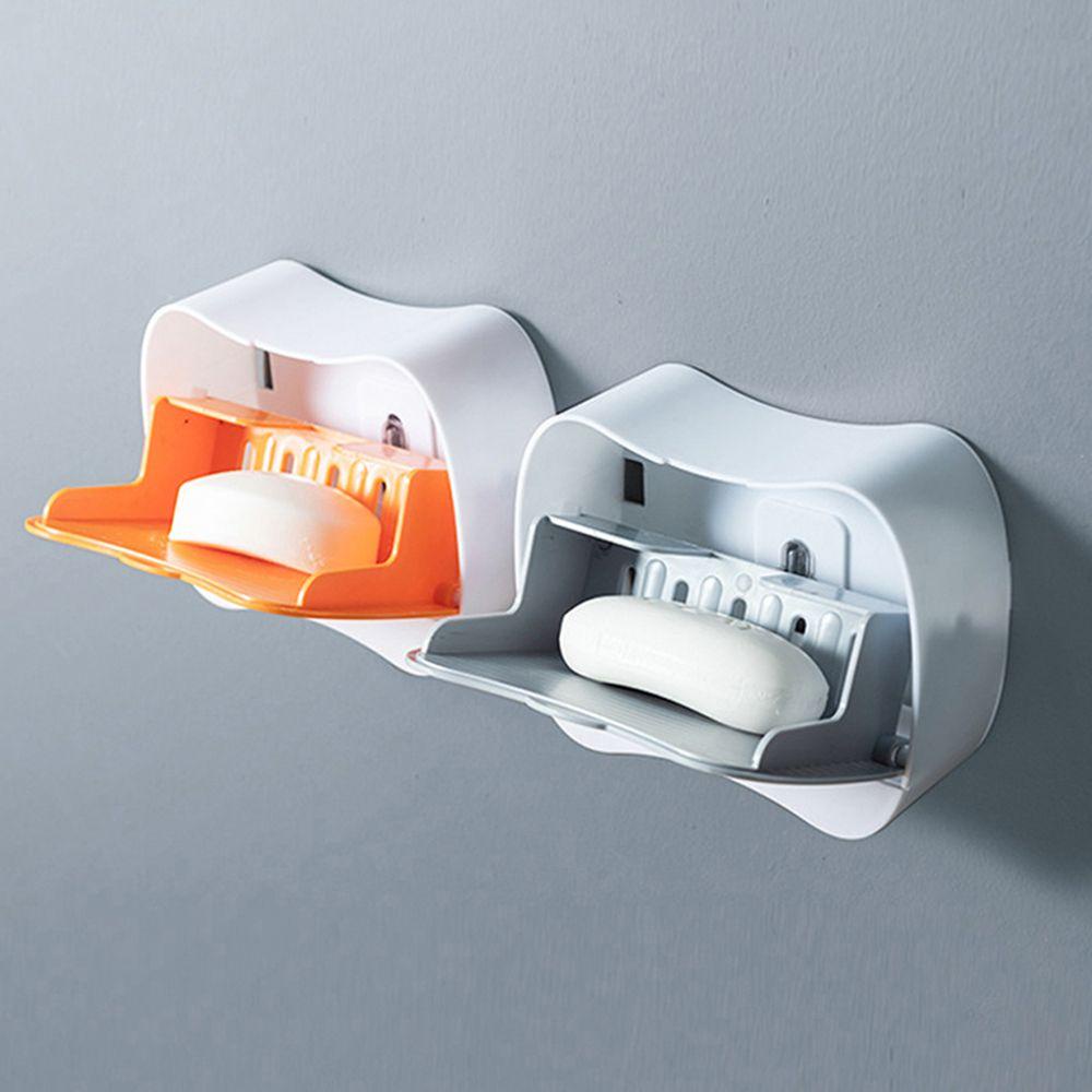 Khay Đựng Xà Phòng Dán Tường Không Cần Đục Lỗ Thoát Nước Tiện Dụng Mang Theo Du Lịch