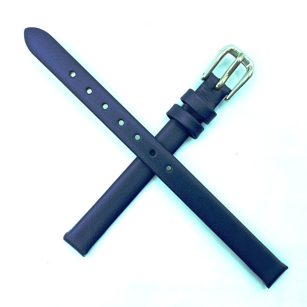 Dây Đeo Bằng Da Thật Kích Thước 6mm 8mm 10mm 12mm 14mm 16mm 18mm Cho Đồng Hồ Nữ