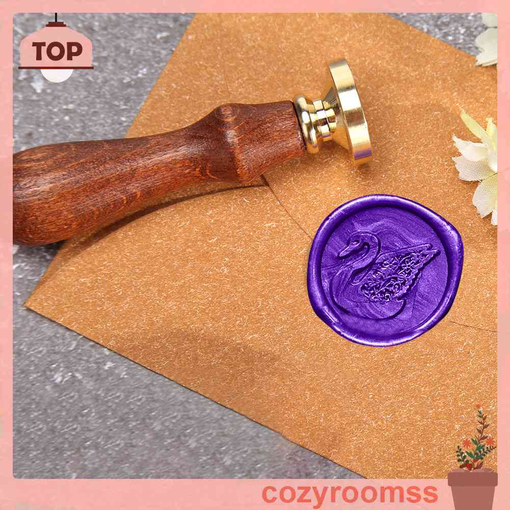 100 Hạt Sáp Niêm Phong Bì Thư Hình Ngôi Sao