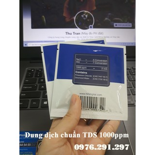 Dung dịch hiệu chuẩn TDS 1000 ppm - HMD Mỹ