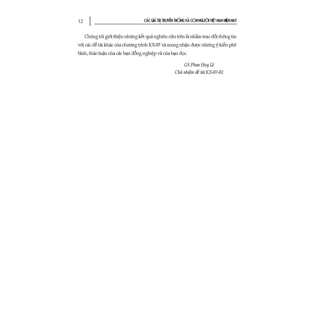 Sách - Các Giá Trị Truyền Thống Và Con Người Việt Nam Hiện Nay | BigBuy360 - bigbuy360.vn