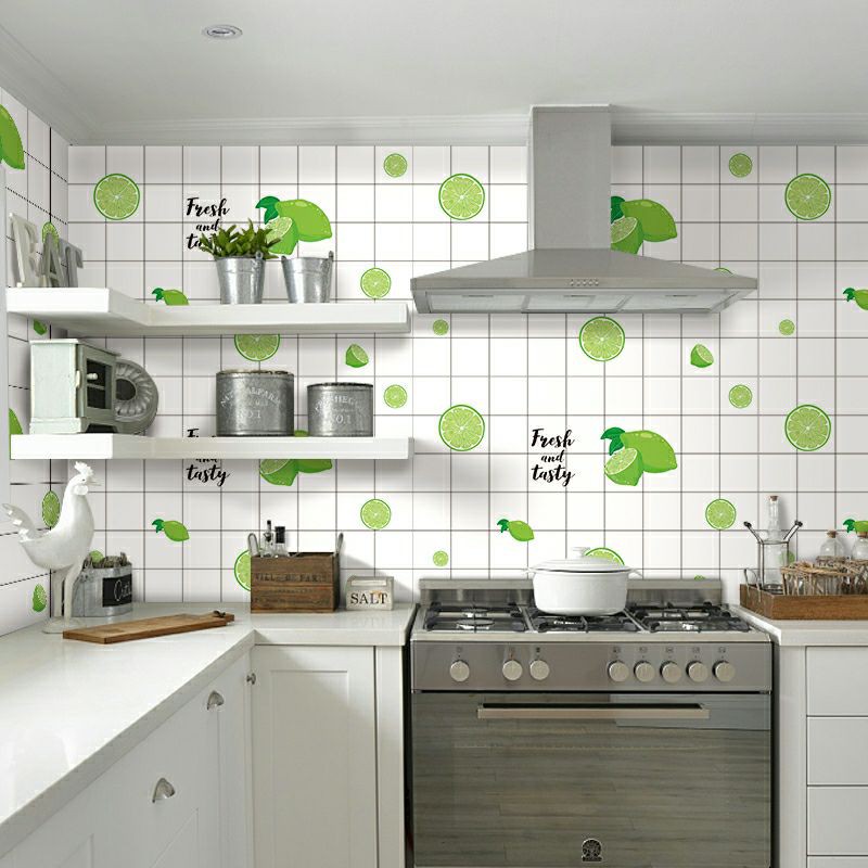 1 mét decal dán bếp tráng nhôm khổ 60cm keo sẵn
