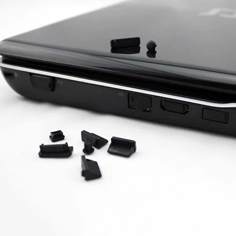 Bộ 16 Nút Silicone Đậy Cổng Sạc Laptop Chống Bụi