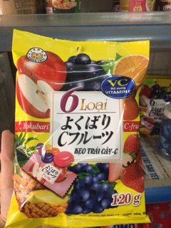 Kẹo trái cây 6 vị