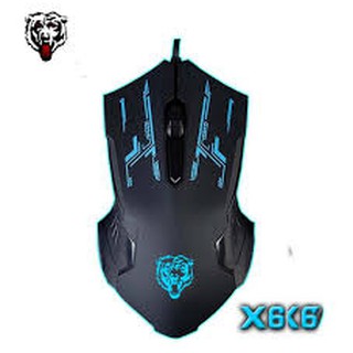 Chuột chơi game có dây Mouse gaming X5(Đen)