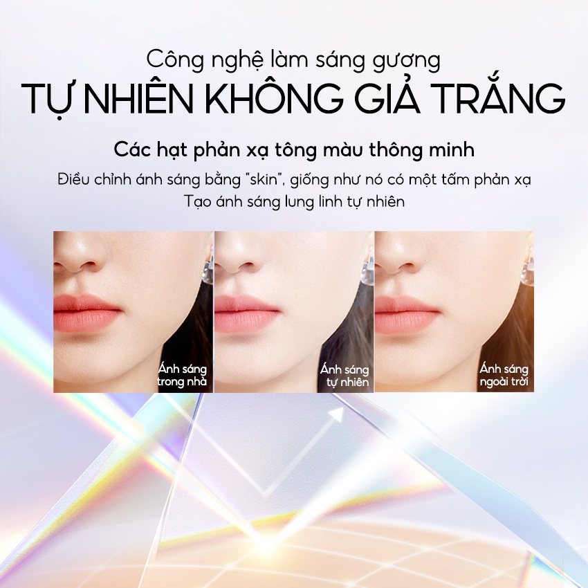 Kem nâng tông da Carslan nâng tông dưỡng ẩm làm sáng da Makeup mini 10g