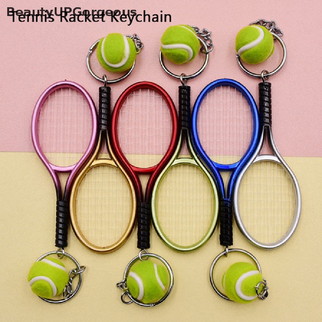 [BeautyUPGorgeous] Móc Khóa Hình Vợt Tennis Mini Dễ Thương