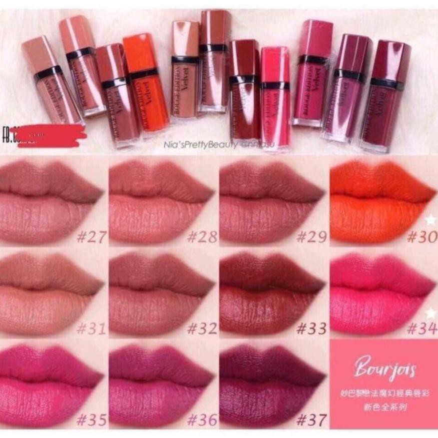 Son BJ Velvet - Son Bourjois Rouge Edition Velvet cam kết chuẩn Auth *