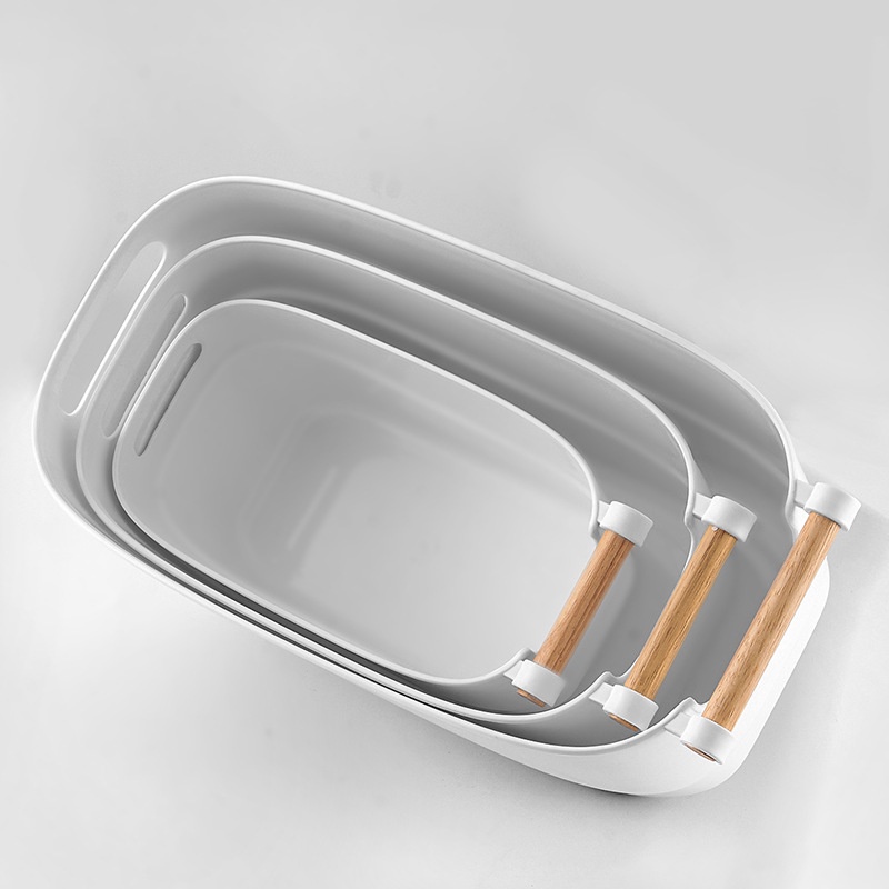 Giỏ Nhựa Đựng Đồ Sắp Xếp Gọn Gàng Cho Nhà Bếp Nhà Tắm