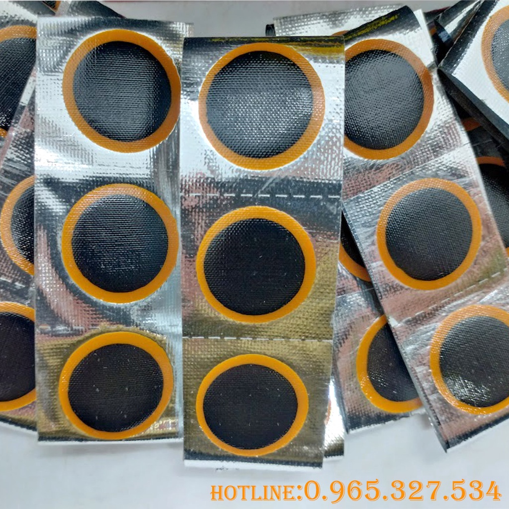 180 Miếng vá Săm,Vá ruột - Kích thước 25mm dành cho Ôtô, Xe Máy,Xe Đạp-R-01