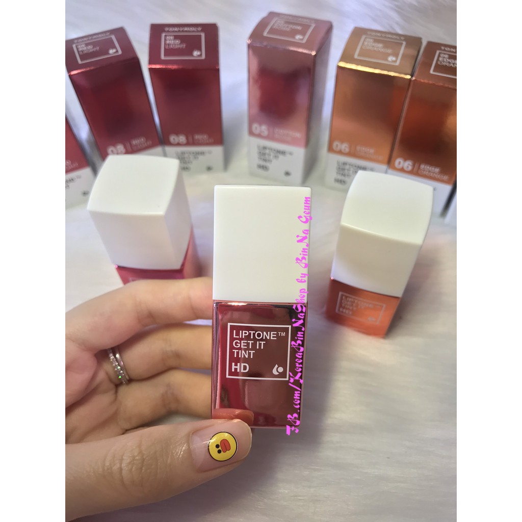 Son tint lì Tonymoly Liptone Get It Tint HD 3 nhóm màu