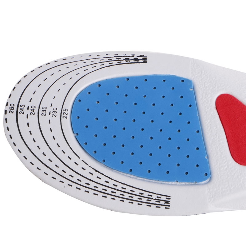 1Pair Foot Silicone Insoles Pads Support Shoe Pad 35-40yards