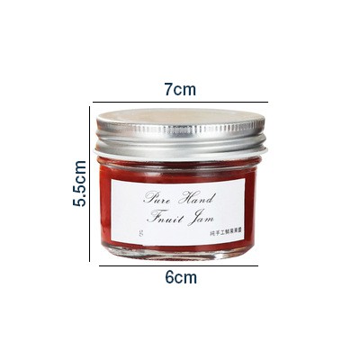 Hũ Thủy Tinh Nắp Thiếc Bạc 100ml đáy nhỏ làm sữa chua , caramen, đựng thực phẩm , gia vị