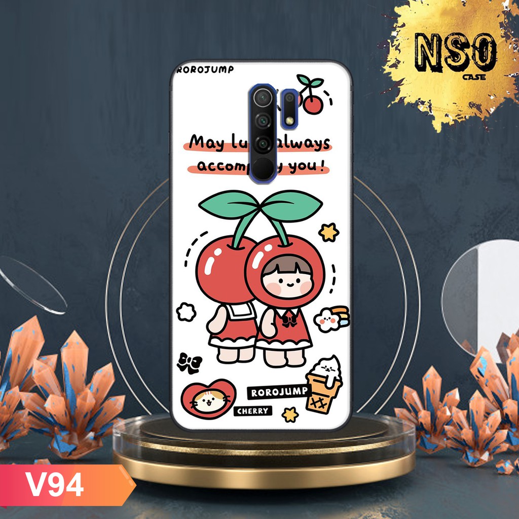 Ốp Lưng Xiaomi Redmi 9 - Xiaomi Redmi Note 8 Pro - Xiaomi Redmi Note 8 In Hình Roro Jump Siêu Đáng Yêu
