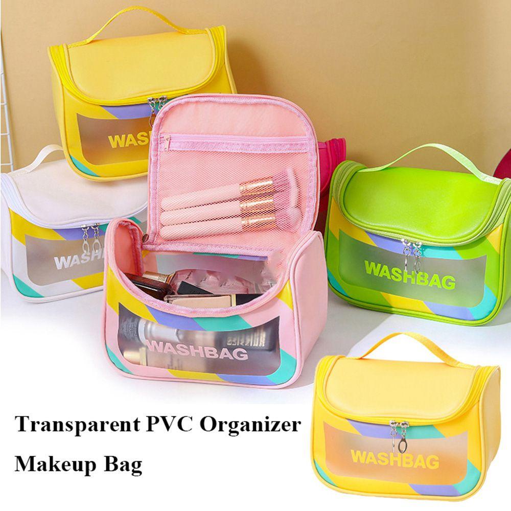 MOILYVN Túi Nhựa PVC Trong Suốt Đựng Đồ Trang Điểm Ốp