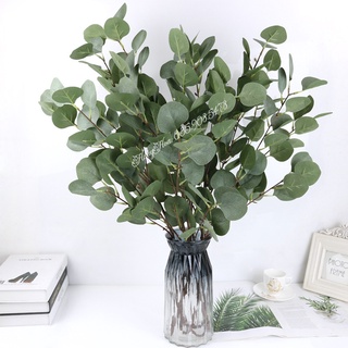 🍀 Cành Lá Táo Giả dài 80cm 5 nhánh lá to loại đẹp