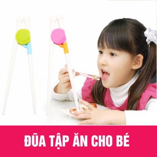 [ RẺ VÔ ĐỊCH ] Đôi đũa tập ăn giúp trẻ tập gắp thức ăn dễ dàng và sử dụng đũa đúng cách