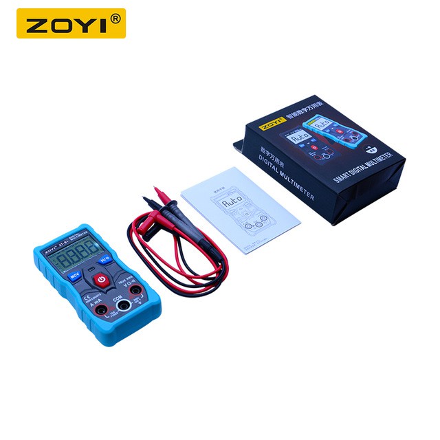 [BH 12 THÁNG] Đồng Hồ Đo Vạn Năng ZOYI ZT-S1 Đồng Hồ Đo Điện Vạn Năng Auto Zotek Zoyi Zt-S1, Đồng Hộ Đo Ac/DC