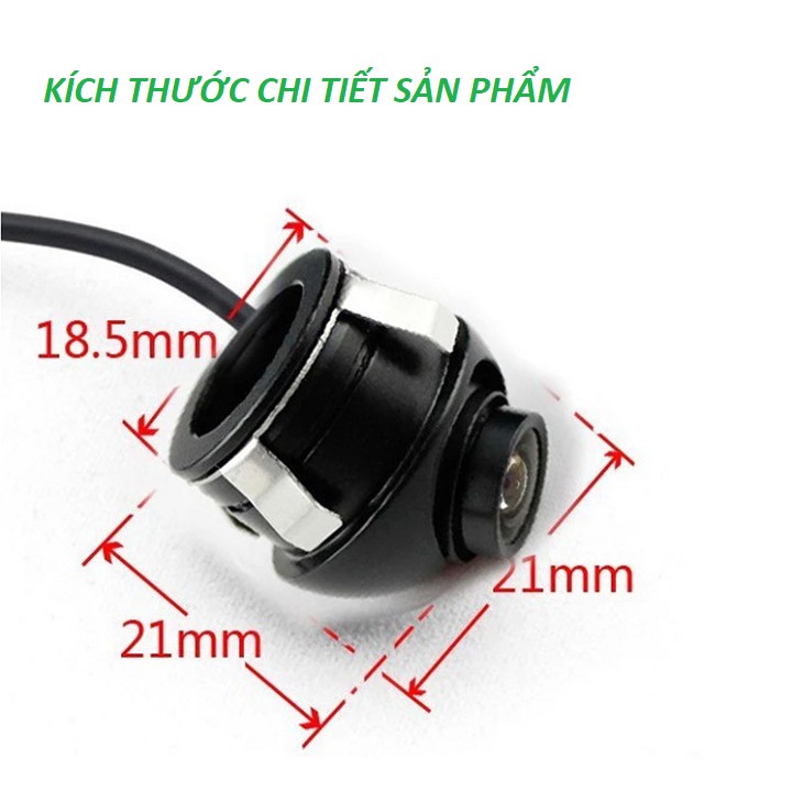 [DEAL HOT]CAMERA SƯỜN - CAMERA GẮN GƯƠNG TRÊN Ô TÔ CAO CẤP