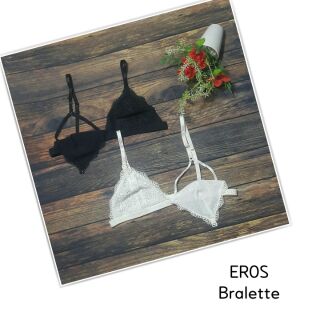 Combo 2 áo lót bralette cho con bú trắng đen