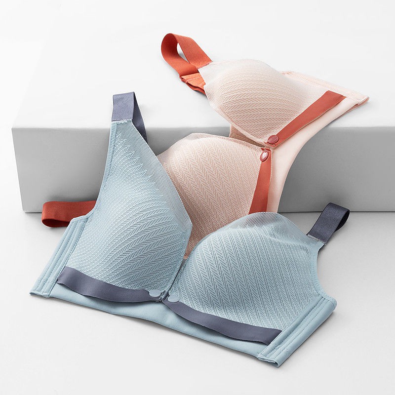 Áo Ngực Gài Trước Thiết Kế Tiện Lợi Cho Mẹ Chăm Sóc Bé Size 34-42C