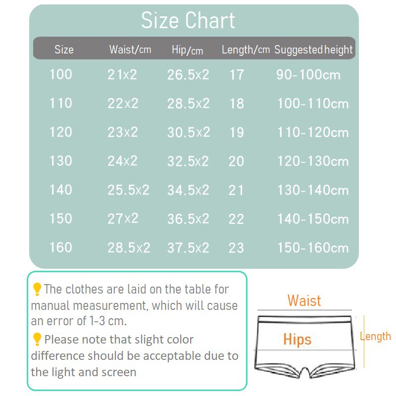 Set 3 quần lót 95% cotton mềm in hình nàng tiên cá dễ thương cho bé gái