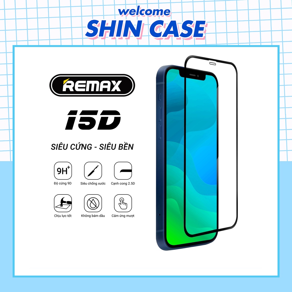 Ốp Điện Thoại Cho IPhone 15D ReMax 6 / S6 / 6S / 6splus / 7 / 7plus / 8 Plus / X / xs / 11 / 12 / 13 / Pro / Max / Promax