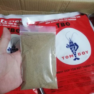 100g Cám TOMBOY hạt siêu mịn - thức ăn cho cá bột, tôm giống, tép con