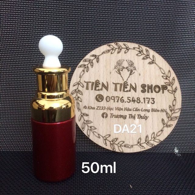 Chai đựng serum 30ml, 50ml thân trụ