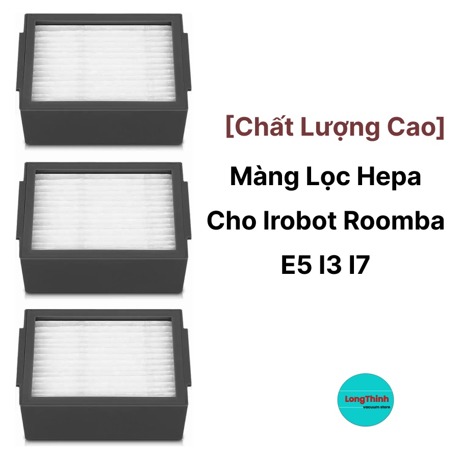 Màng lọc hepa filter thay thế cho robot hút bụi irobot roomba e5 i3 i7 series