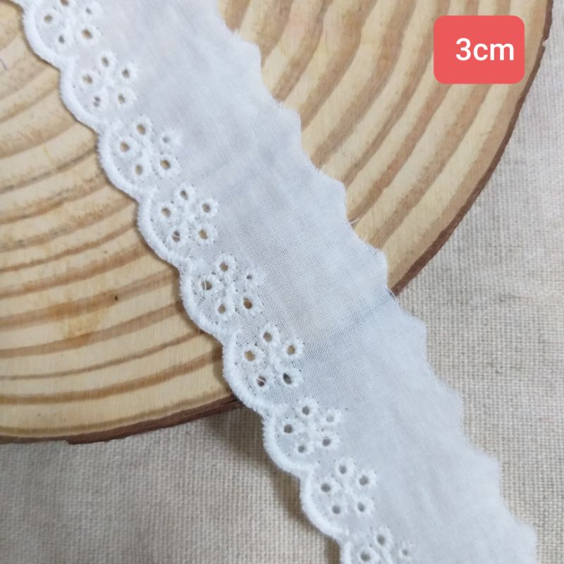 Ren thô boi , màu trắng , size 2.2cm đến 4.7cm