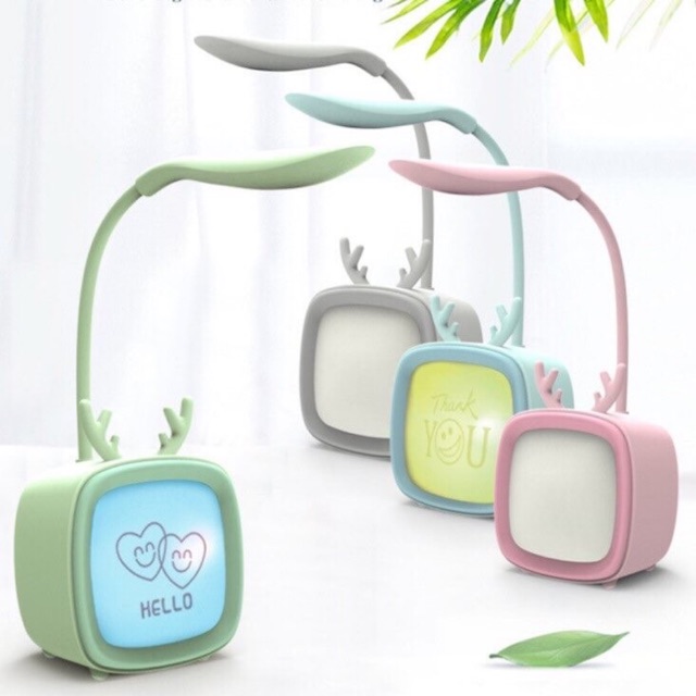 ĐÈN HỌC ĐỂ BÀN HÌNH CHIẾC LÁ | Shopee Việt Nam