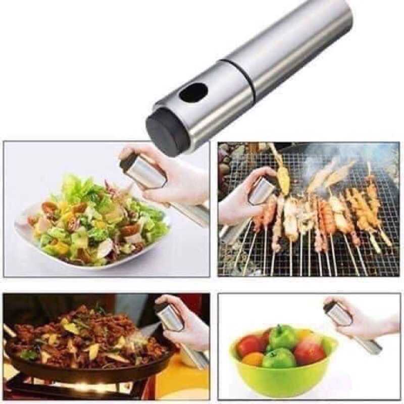 Bình Xịt Dầu Ăn, Lọ Đựng Gia Vị Thủy Tinh Dạng Xịt dung tích 100ml