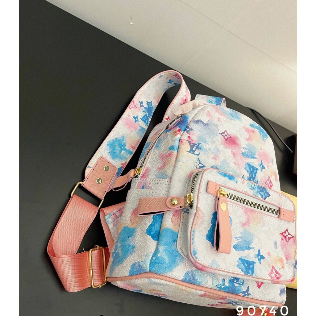 Balo LV chất da bóng đẹp hàng VNXK