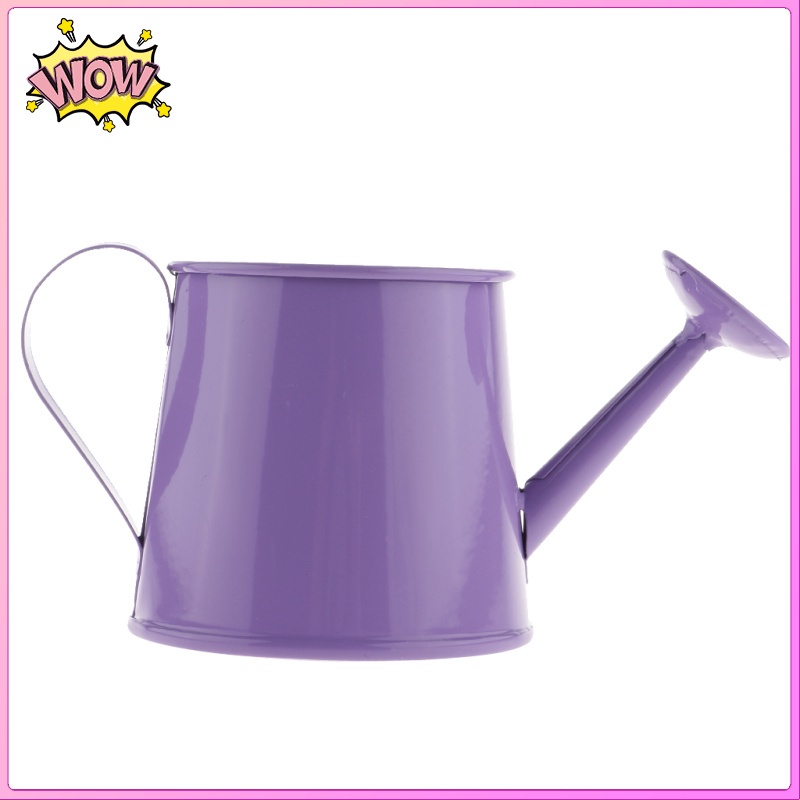 Bình tưới cây bằng sắt phong cách vintage trang trí sân vườn