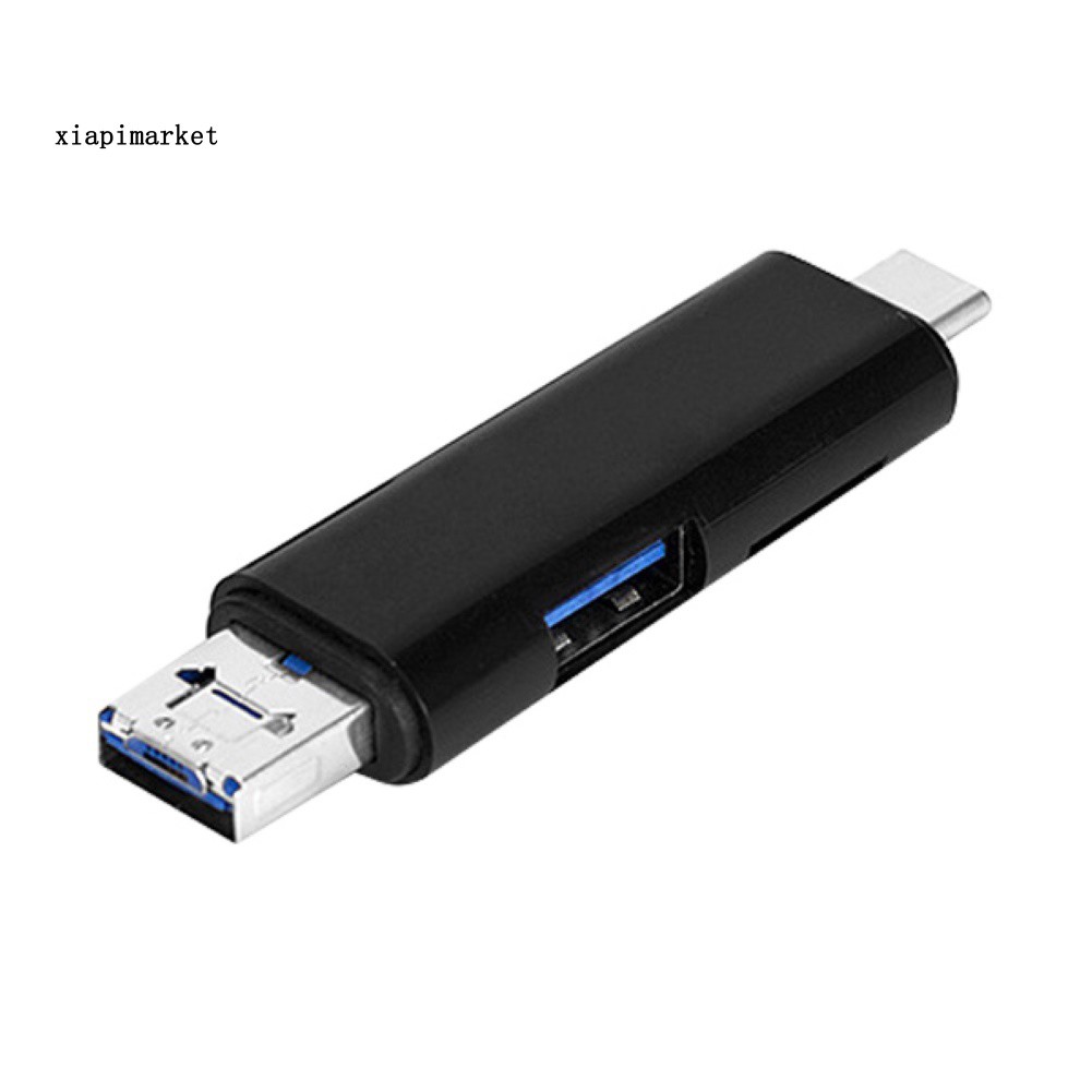 Đầu Đọc Thẻ Nhớ Đa Năng Cổng Micro Usb 2.0 Loại C Tf