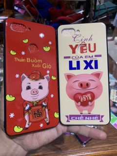 Ốp lưng xiaomi mi 8 lite heo lì xì