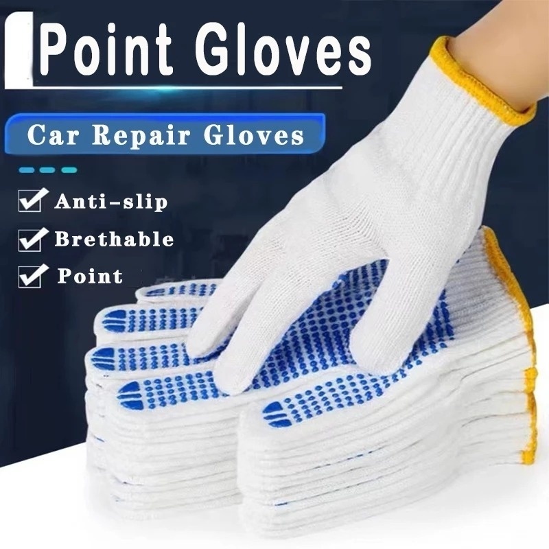 1 Đôi Găng Tay Lưới Thoáng Khí Chống Trượt Chống Mài Mòn Bảo Vệ Xe Hơi