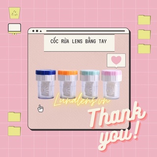 CỐC RỬA KÍNH ÁP TRÒNG, LENS BẰNG TAY MÁY RỬA LENS THỦ CÔNG (MÀU NGẪU NHIÊN)