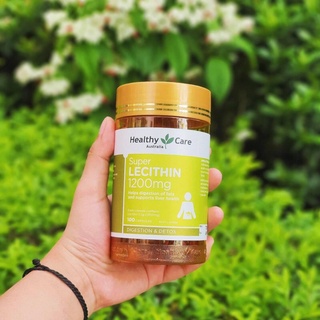 Mầm đậu nành Healthy Care Super Lecithin đẹp da, đào thải độc tố gan, cân bằng nội tiết tố