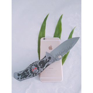Dao Phượt Khủng Long Embossed