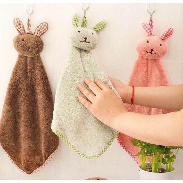 Khăn Lau Tay Siêu Thấm Kiểu Dáng Hoạt Hình Độc Đáo