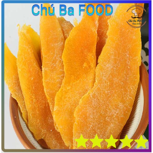 300G 🍋Xoài Sấy Dẻo🍋 Chú Ba FOOD - Đồ ăn vặt, Xoài thơm, Mềm dẻo, Siêu ngon | BigBuy360 - bigbuy360.vn
