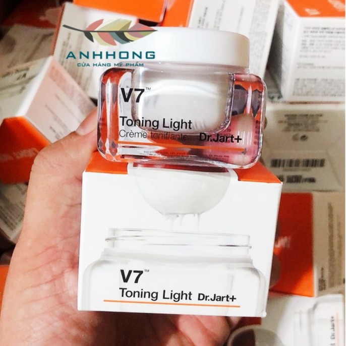 Kem V7 Toning Light Mini 15ml - Kem dưỡng trắng da Chính Hãng Hàn Quốc