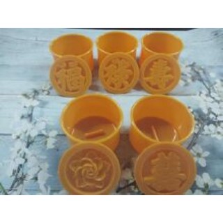 Khuôn xôi tròn chữ HỶ, PHƯỚC, LỘC, THỌ 10cm