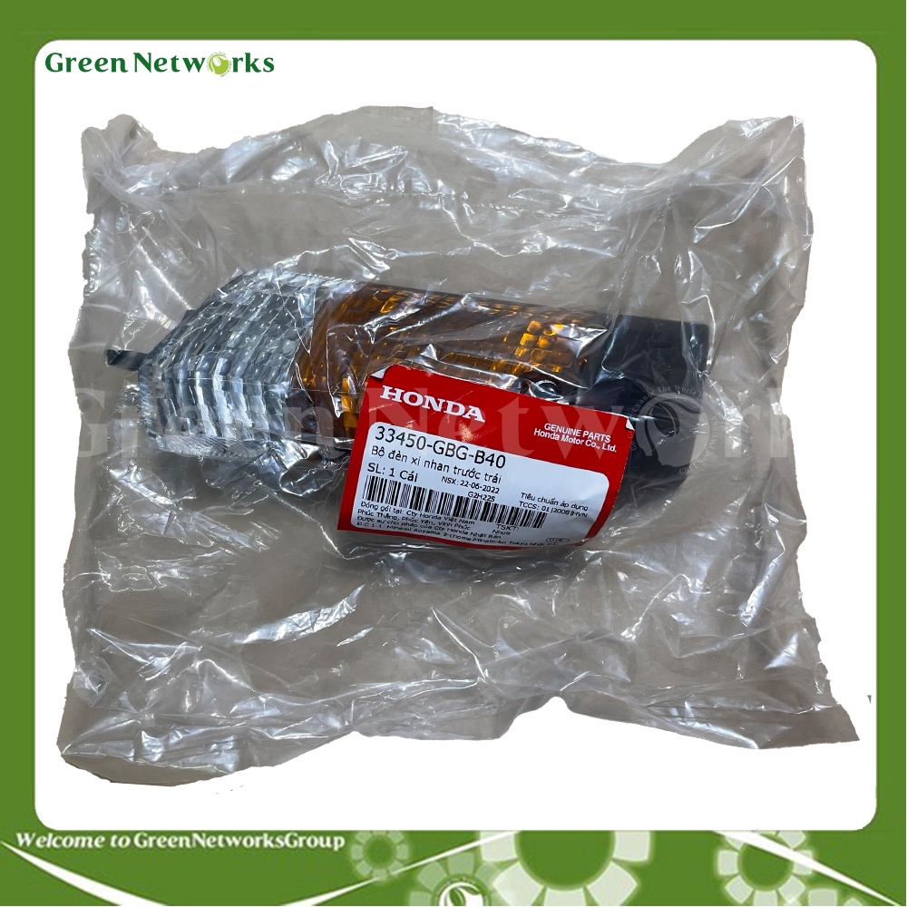Cặp Xi nhan trước Dream thái cả bộ gồm củ xi nhan Dream honda và chụp đế của Dream II đời đầu – GreenNetWorks