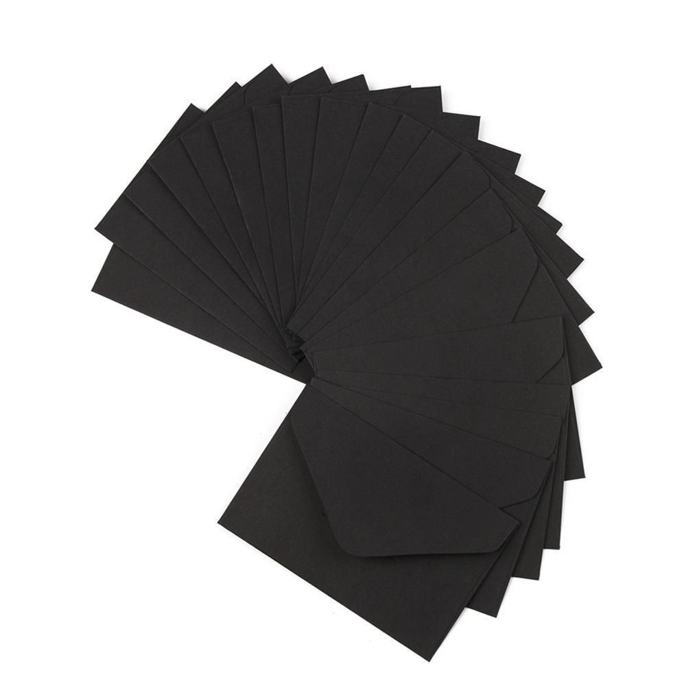 Set 20 bao thư mini bằng giấy kraft phong cách phương Tây cổ điển nhiều màu sắc lựa chọn